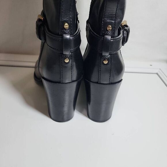 Tory Burch "Blaire" Leather Boots Size 8M - Picture 6 of 10